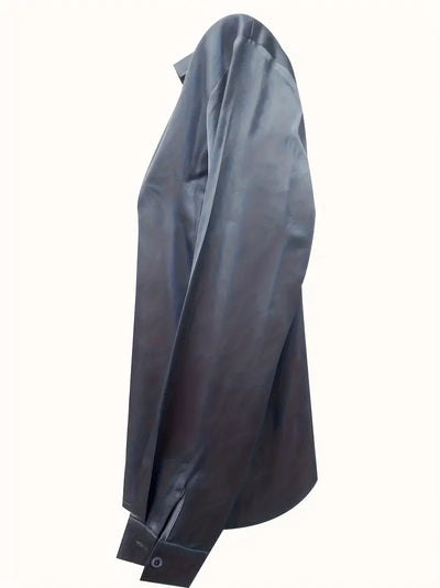 Naya™ – Elegant V-Neck Blouse for Day-to-Night Confidence