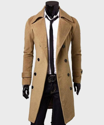 ETHAN | DOUBLE-BREASTED WOOL COAT