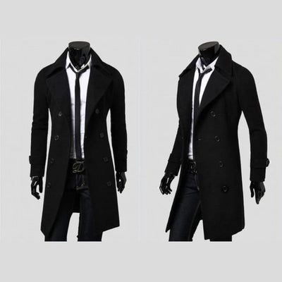 ETHAN | DOUBLE-BREASTED WOOL COAT