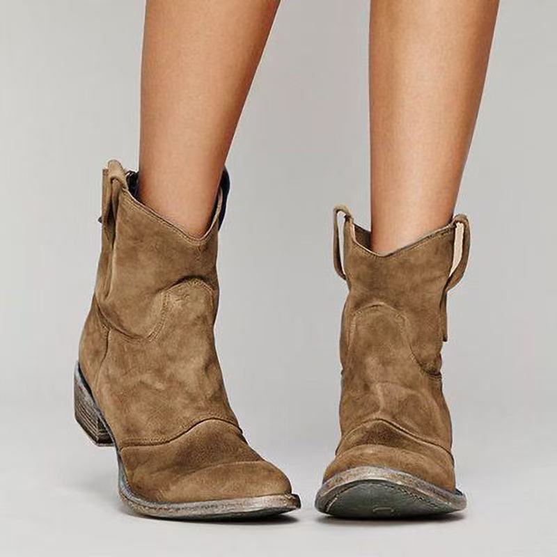 Cienna™ – Western-Inspired Ankle Boots for Everyday Elegance