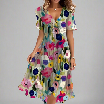 Demi – The Elegant Floral Dress