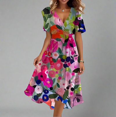 Demi – The Elegant Floral Dress