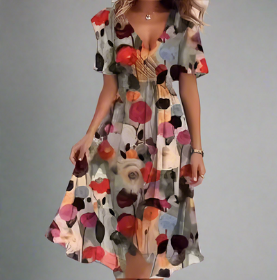Demi – The Elegant Floral Dress