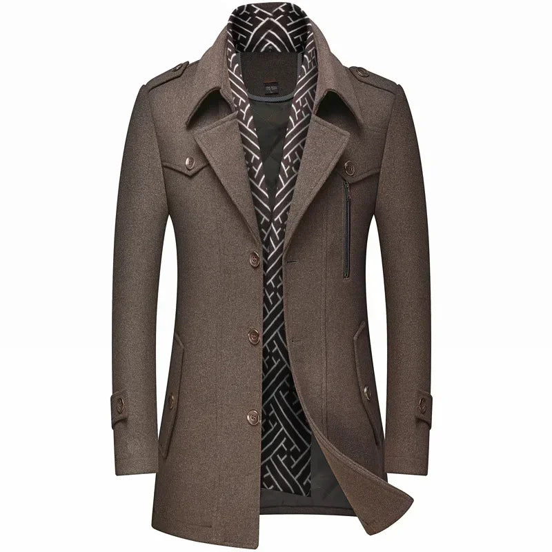 ETHAN | WINTER WOOL COAT FOR MEN