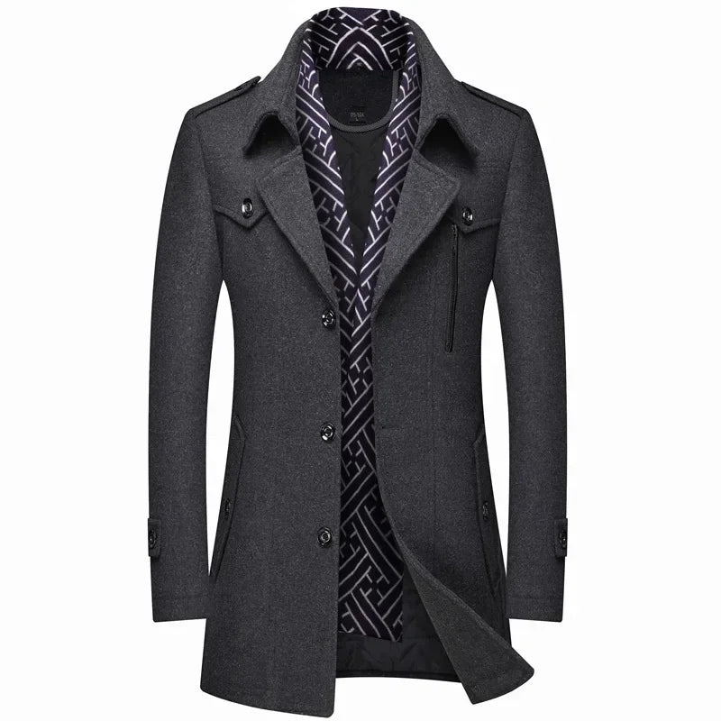 ETHAN | WINTER WOOL COAT FOR MEN