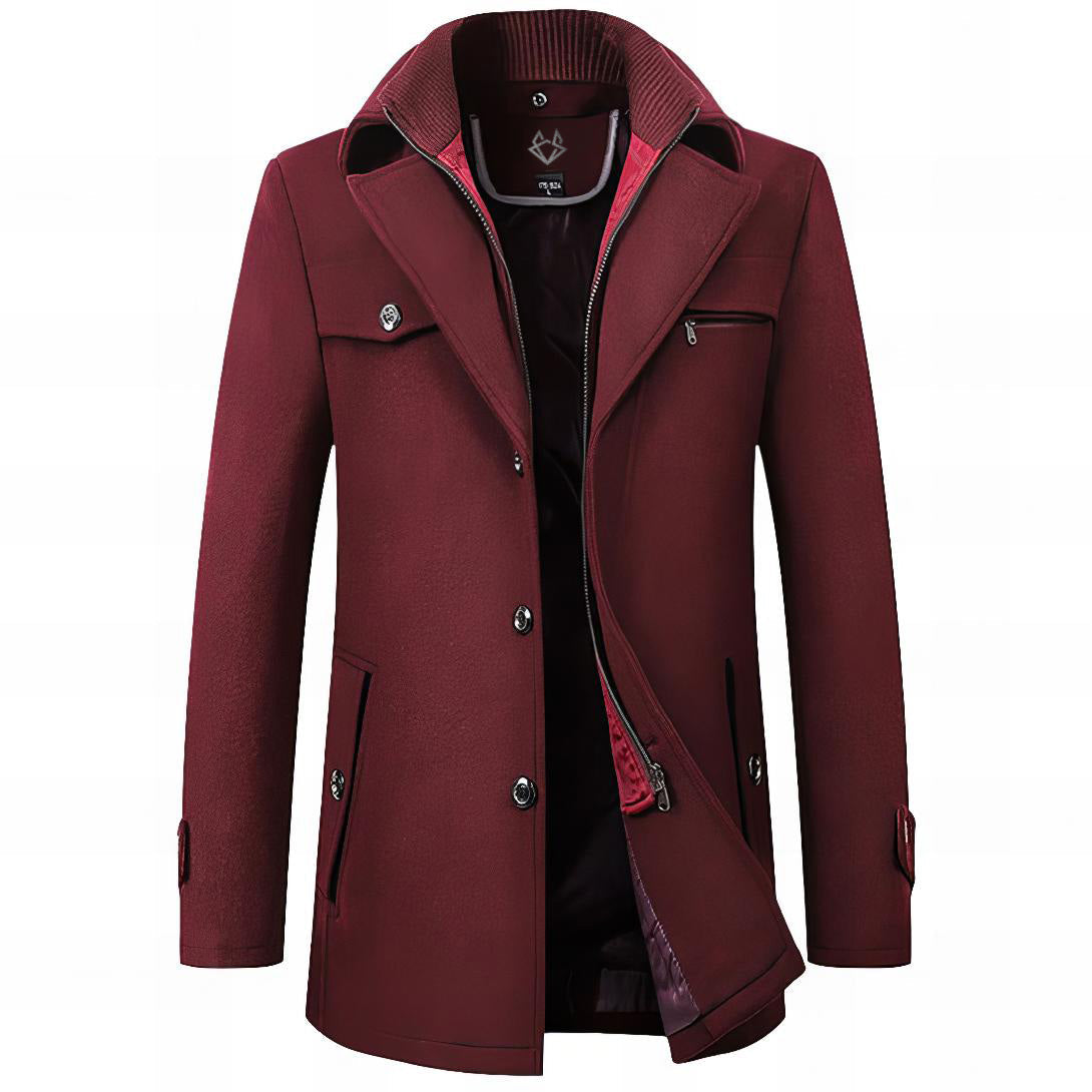 ETHAN | ELEGANT STRUCTURED COAT FOR MEN